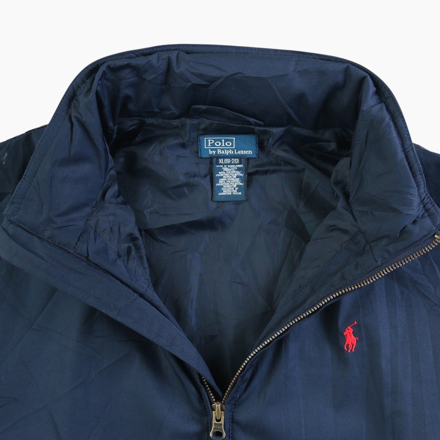 Vintage Windbreaker Jacket - Navy