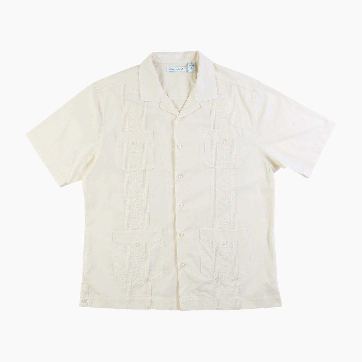 Vintage Cuban Guayabera Shirt