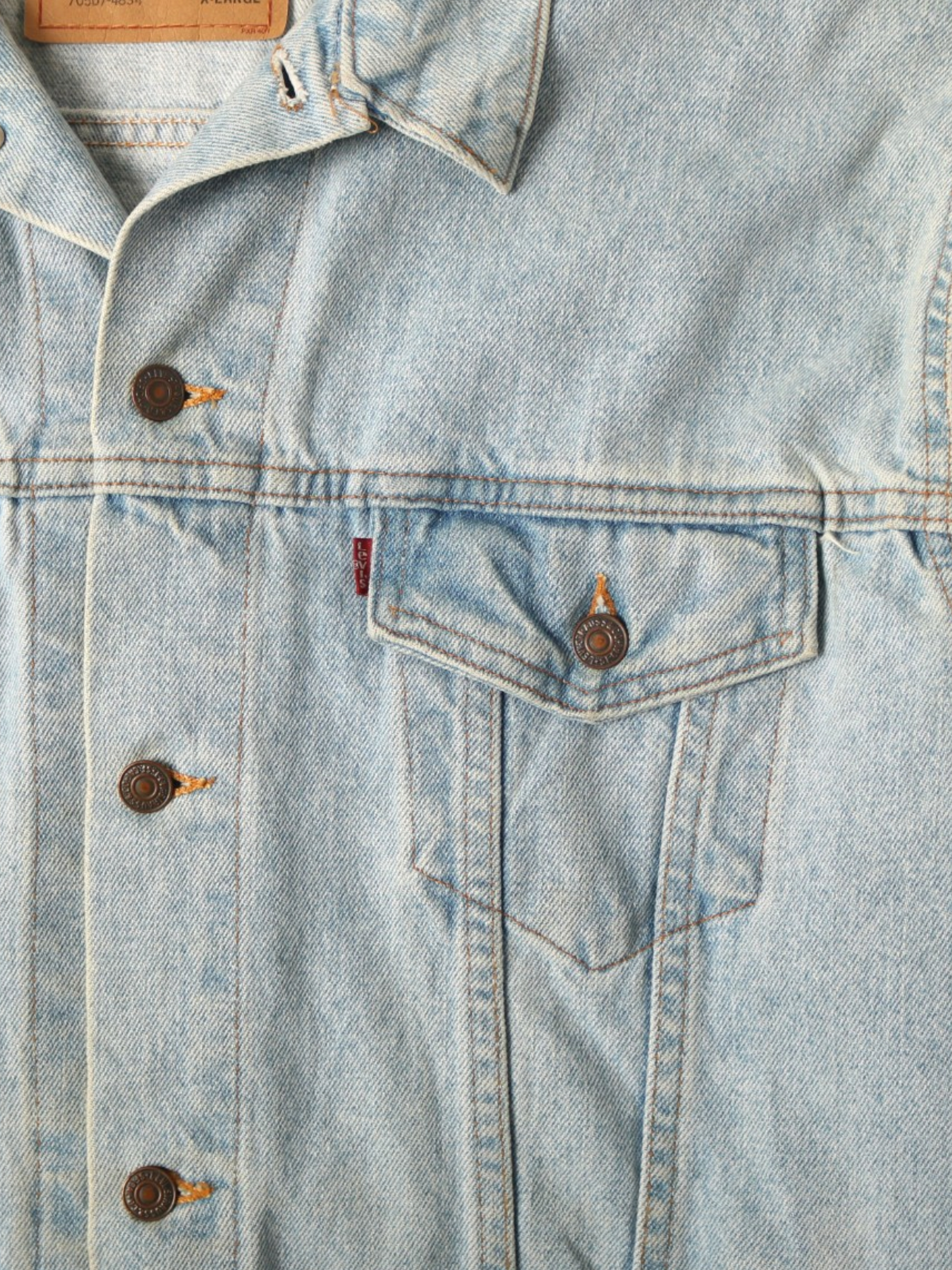 Vintage Denim Trucker Jacket