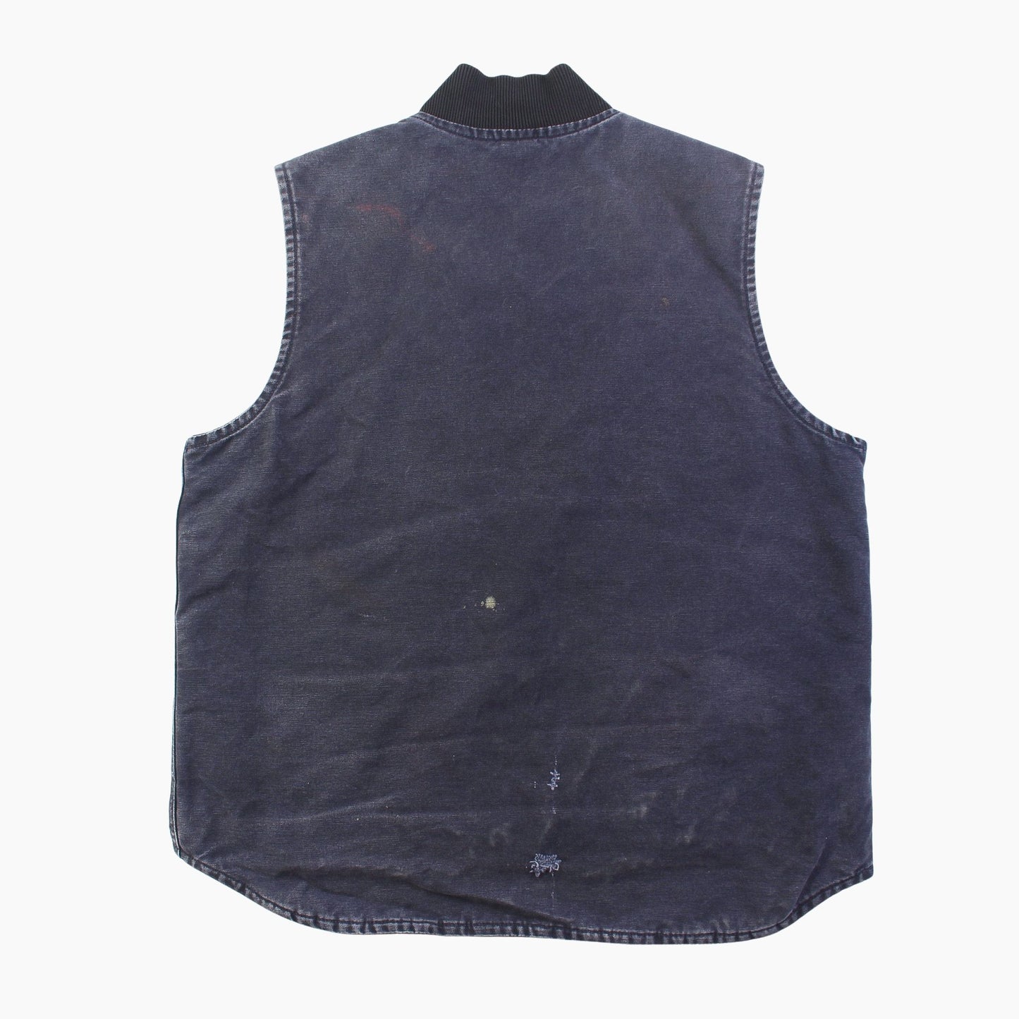 Lined Vest - Washed Navy