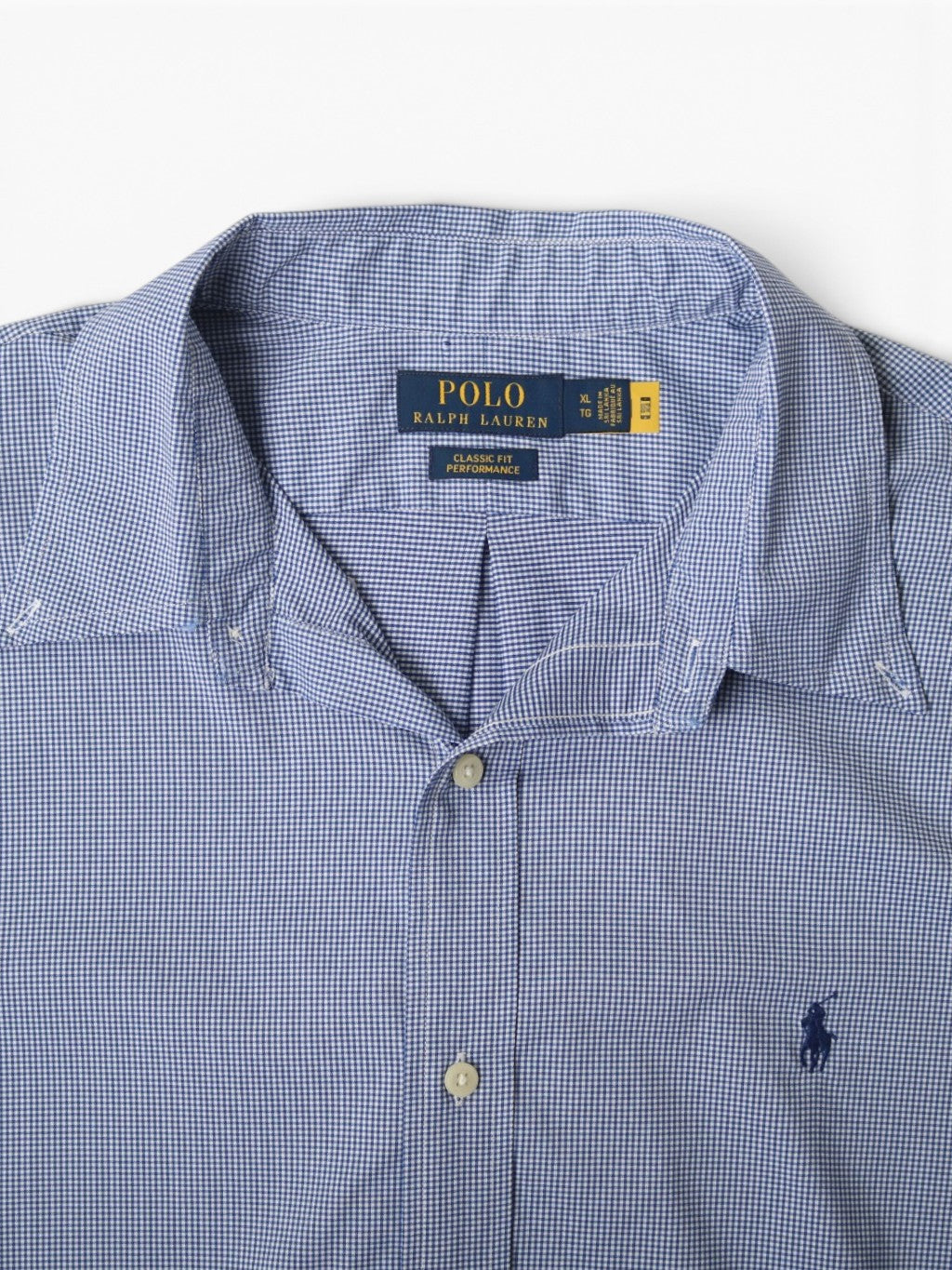Vintage Shirt - Blue Check