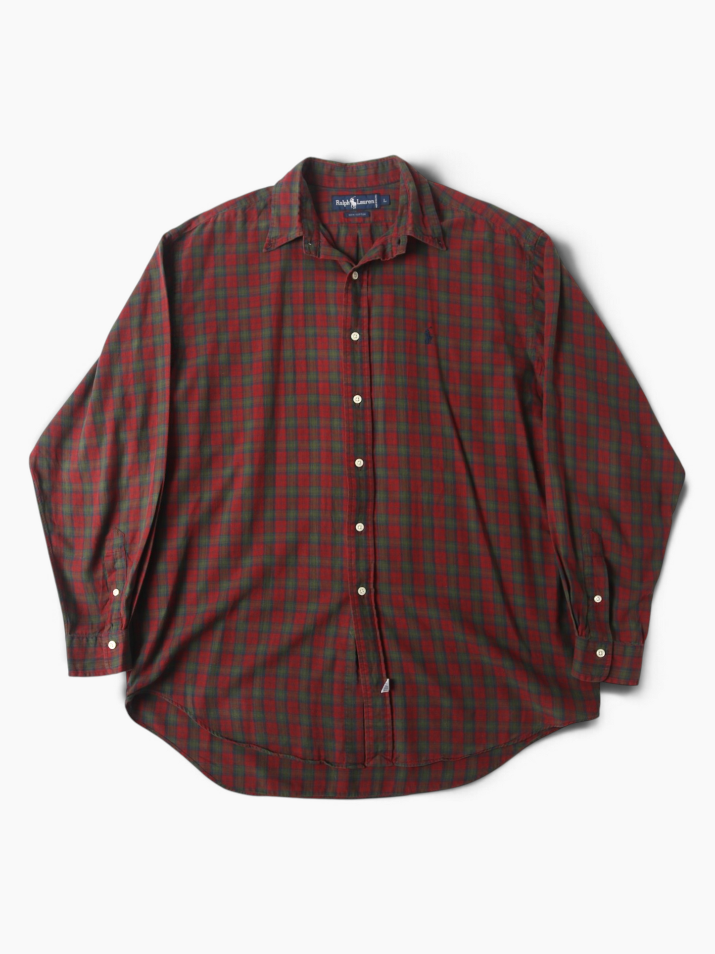 Vintage Shirt - Red Check