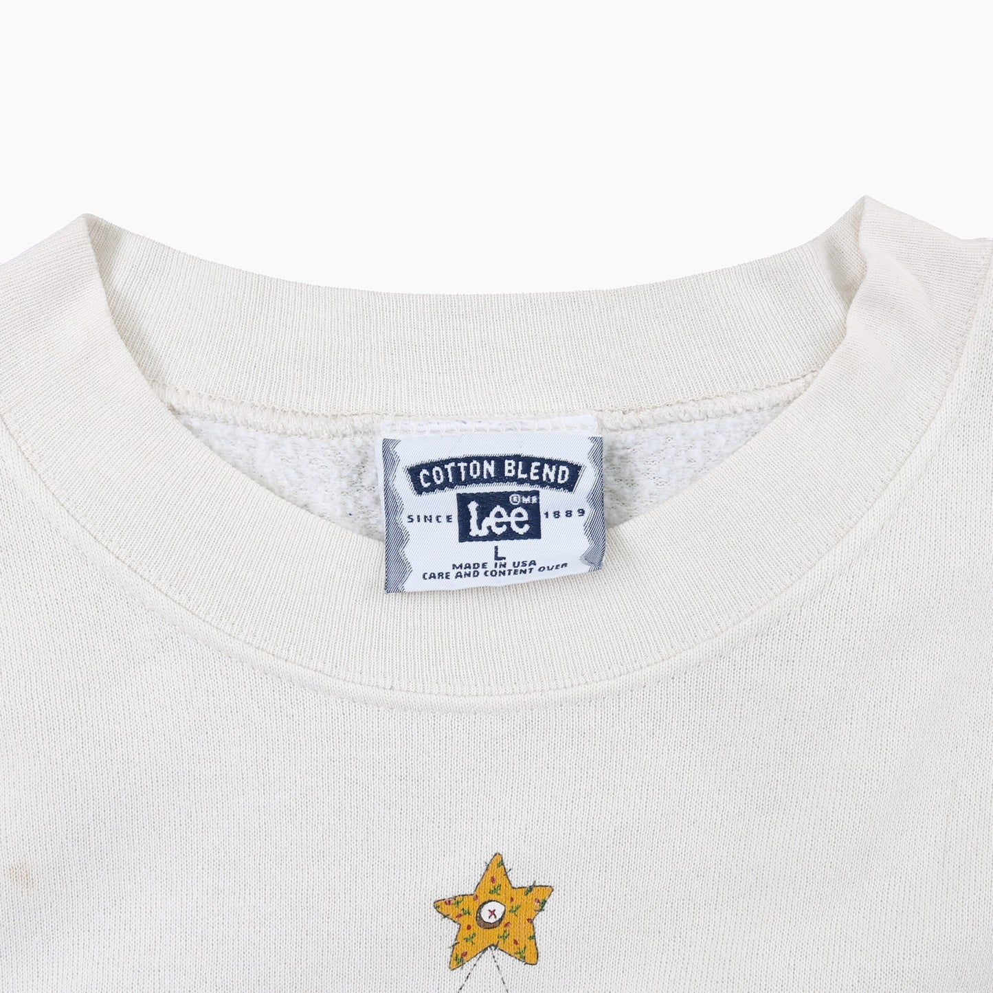 Lee 'Angels In God's Sight' Sweatshirt - Cream