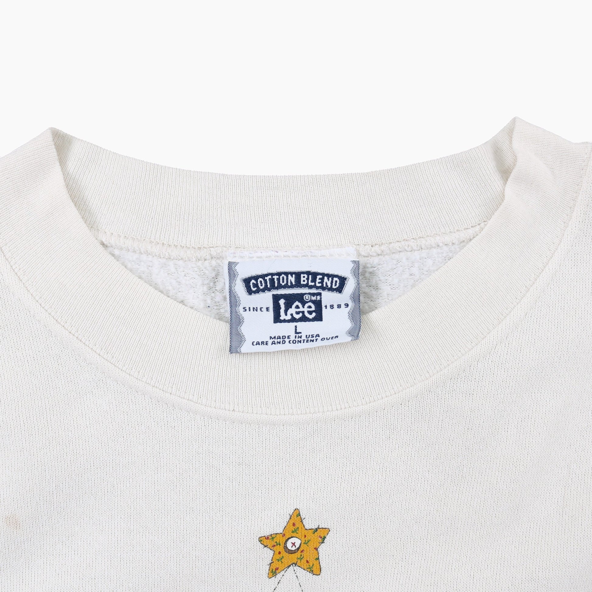 Lee 'Angels In God's Sight' Sweatshirt - Cream