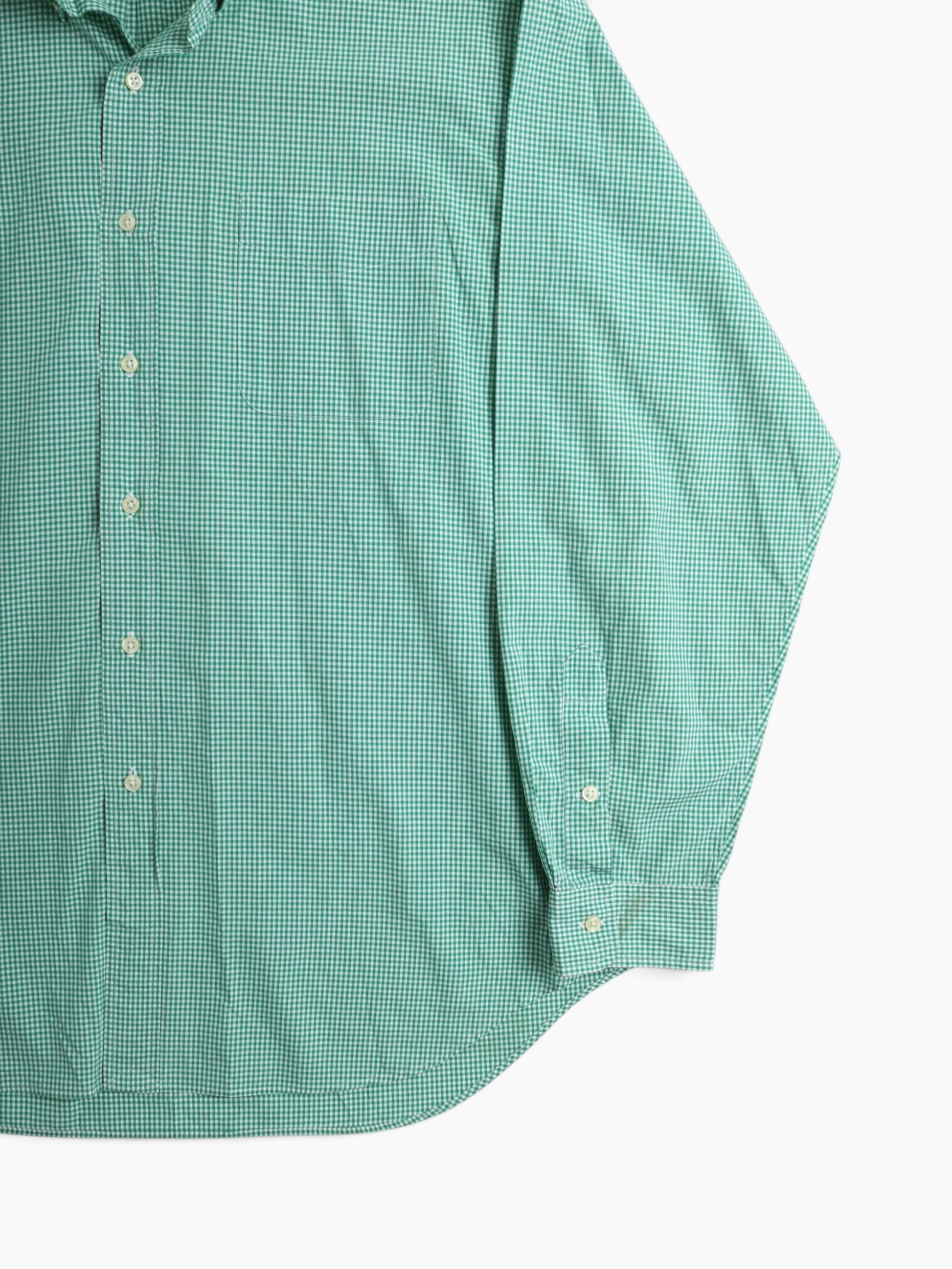 Vintage Shirt - Green Check
