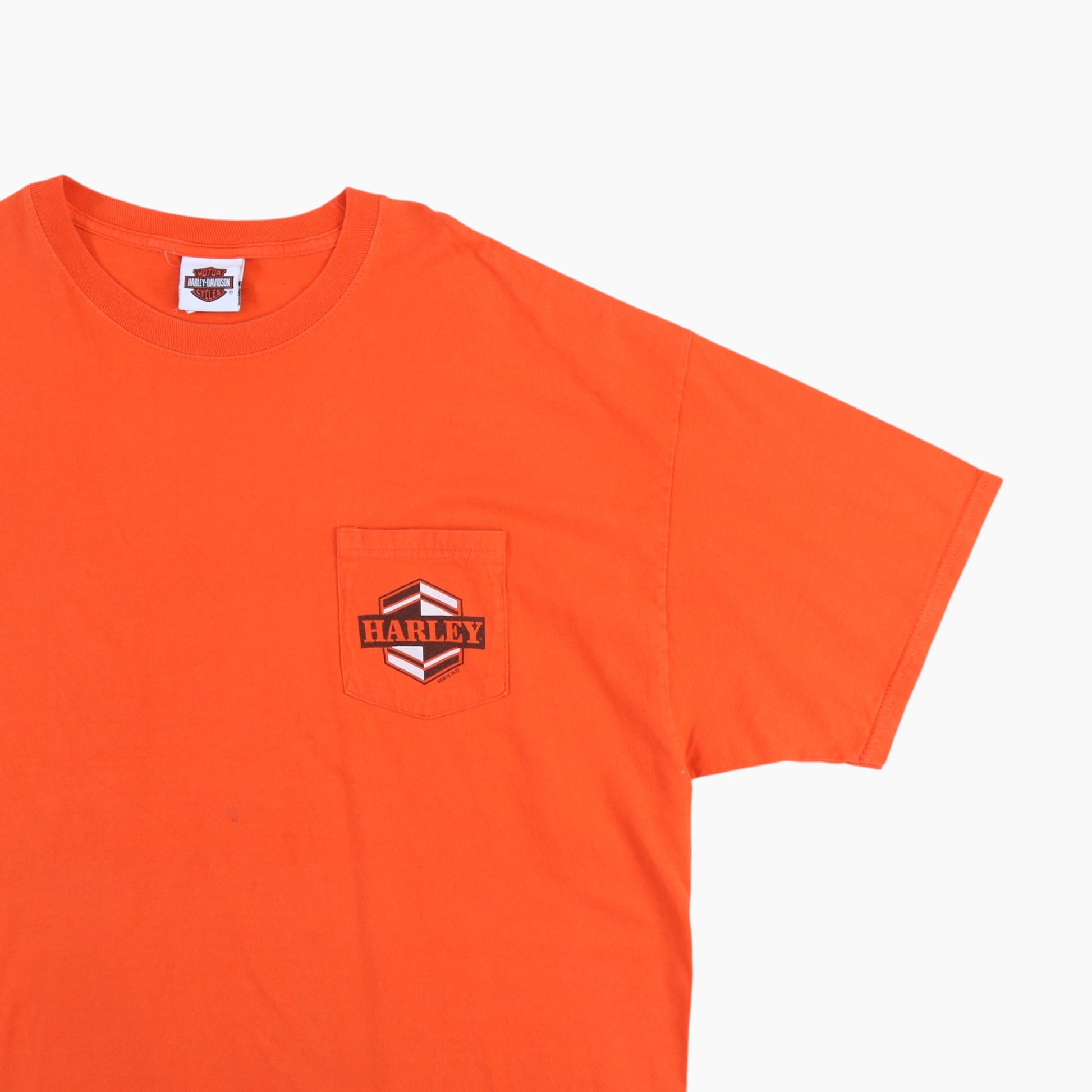 'Mid Ohio' T-shirt - Orange