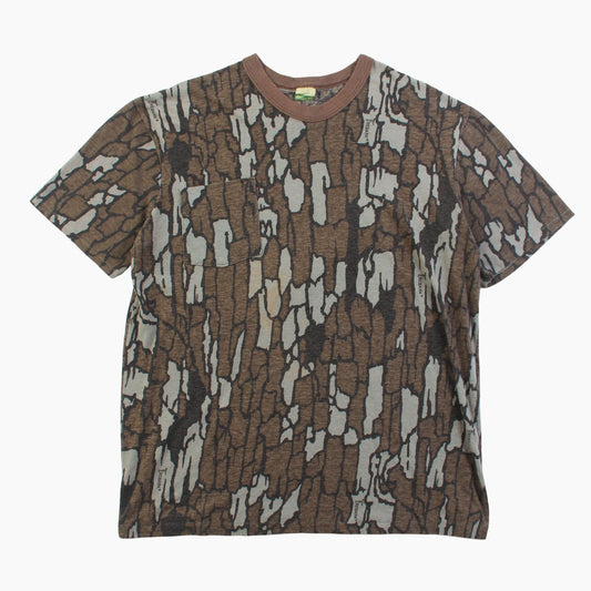 T-shirt vintage imprimé « Real Tree Camo »