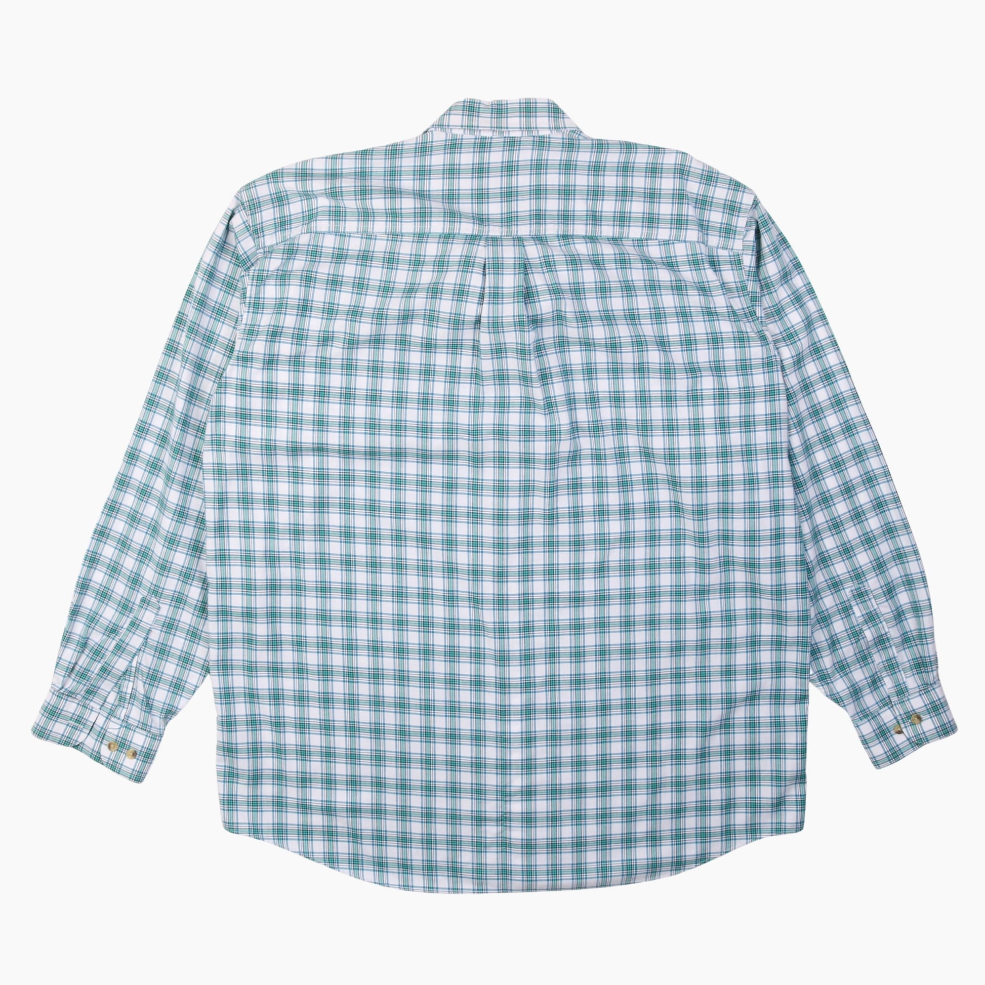 Vintage Shirt - White Check - American Madness