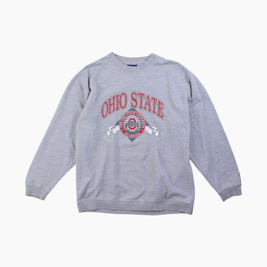 Vintage 'Ohio State University' Graphic Sweatshirt - American Madness