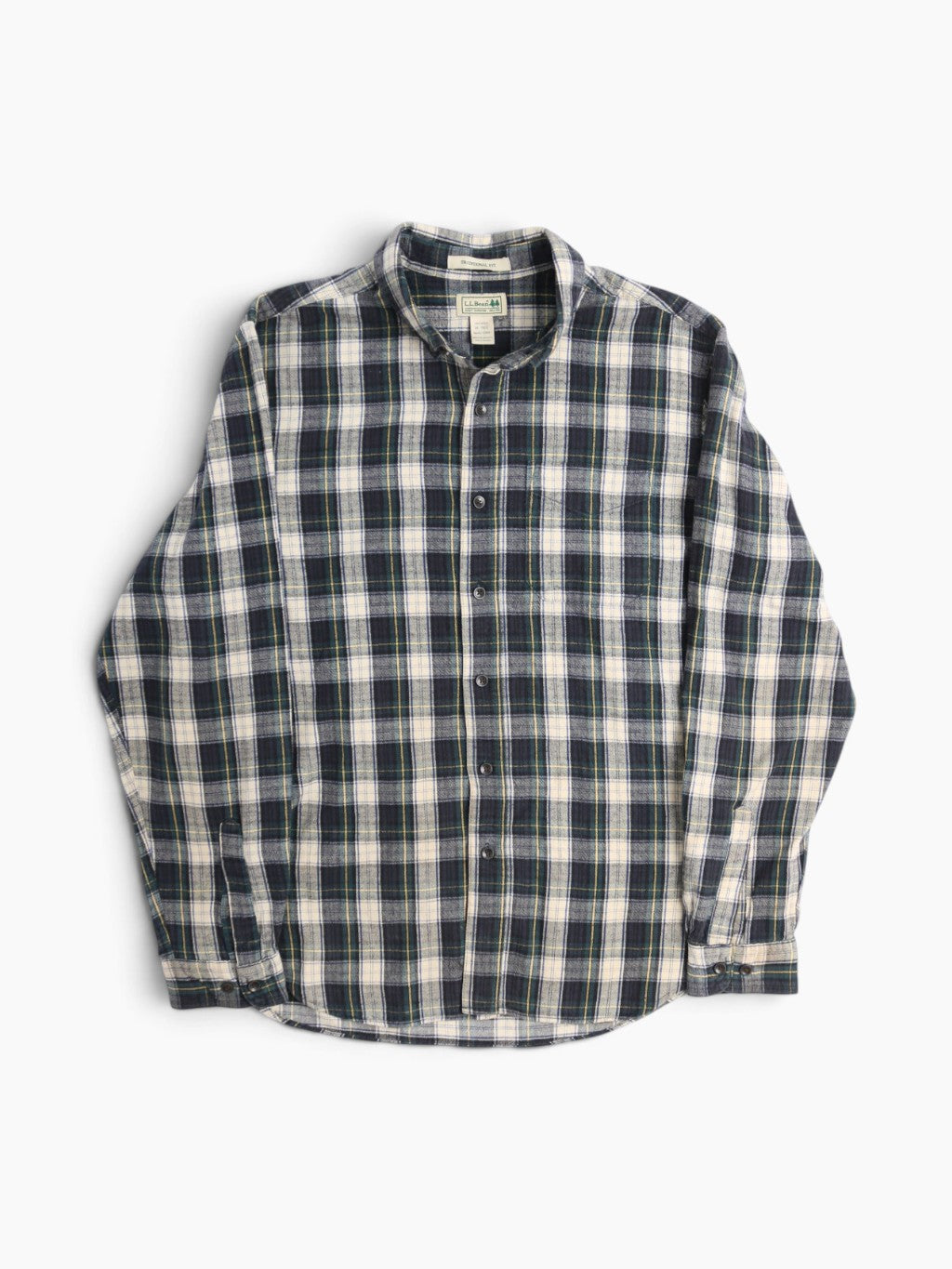 Vintage Flannel Shirt - Navy