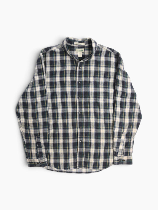 Vintage Flannel Shirt - Navy