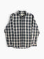 Vintage Flannel Shirt - Navy