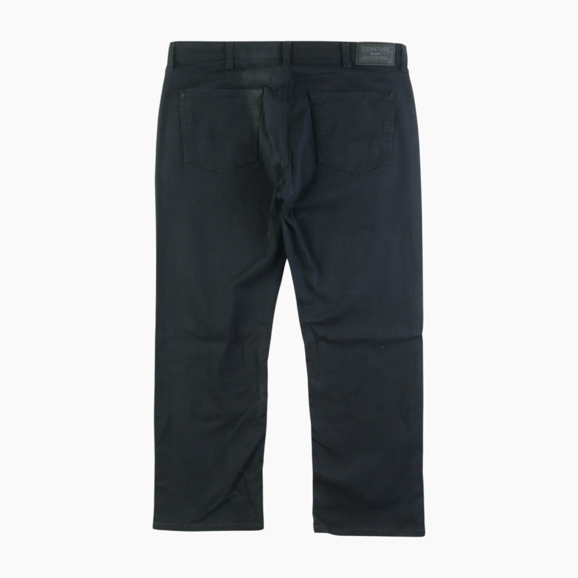 Vintage Signature Relaxed Jeans - Black 38/30