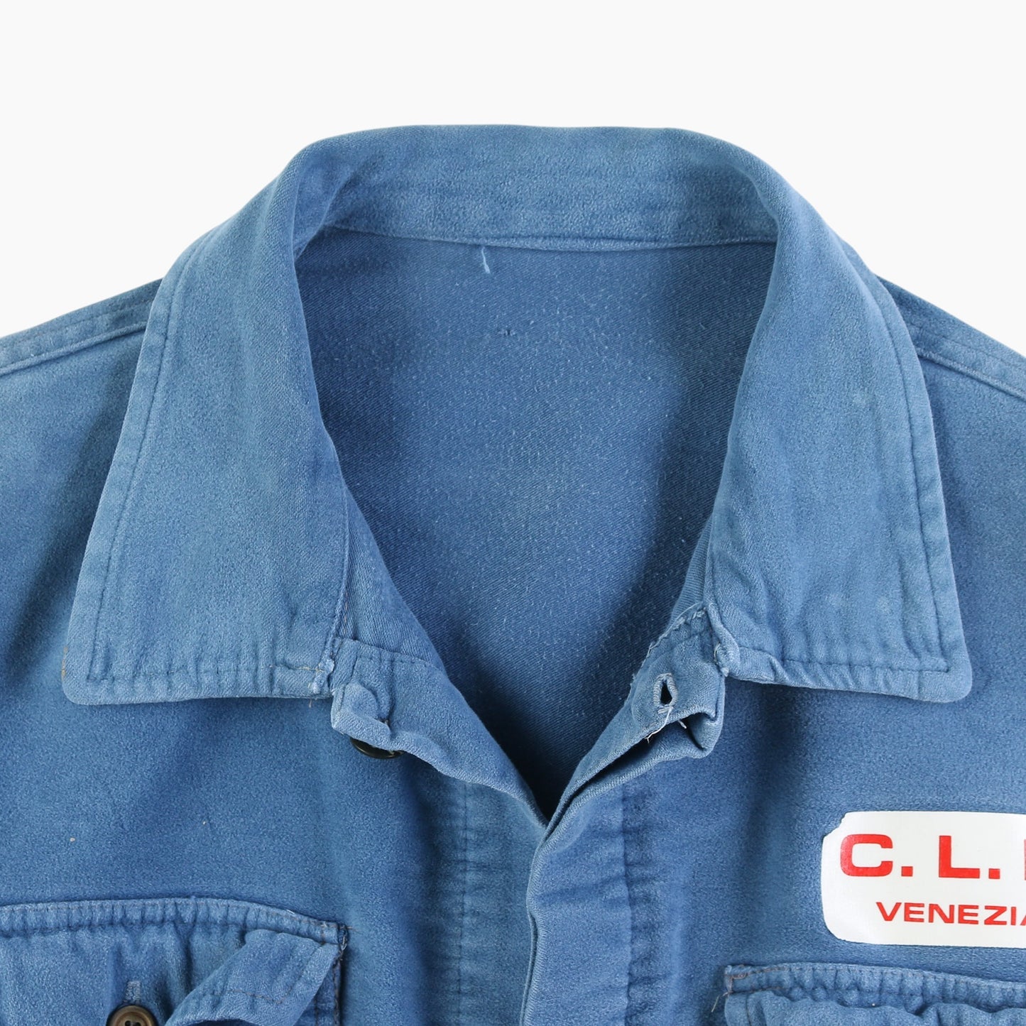 Vintage Moleskin Chore Jacket - Blue