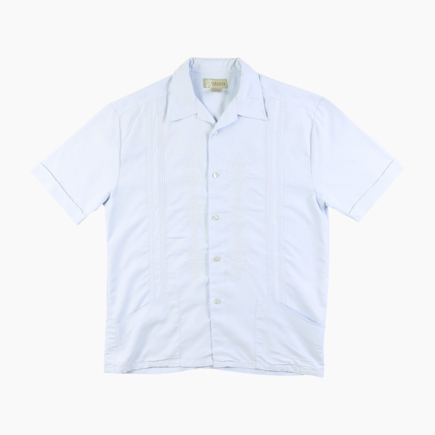 Vintage Cuban Guayabera Shirt