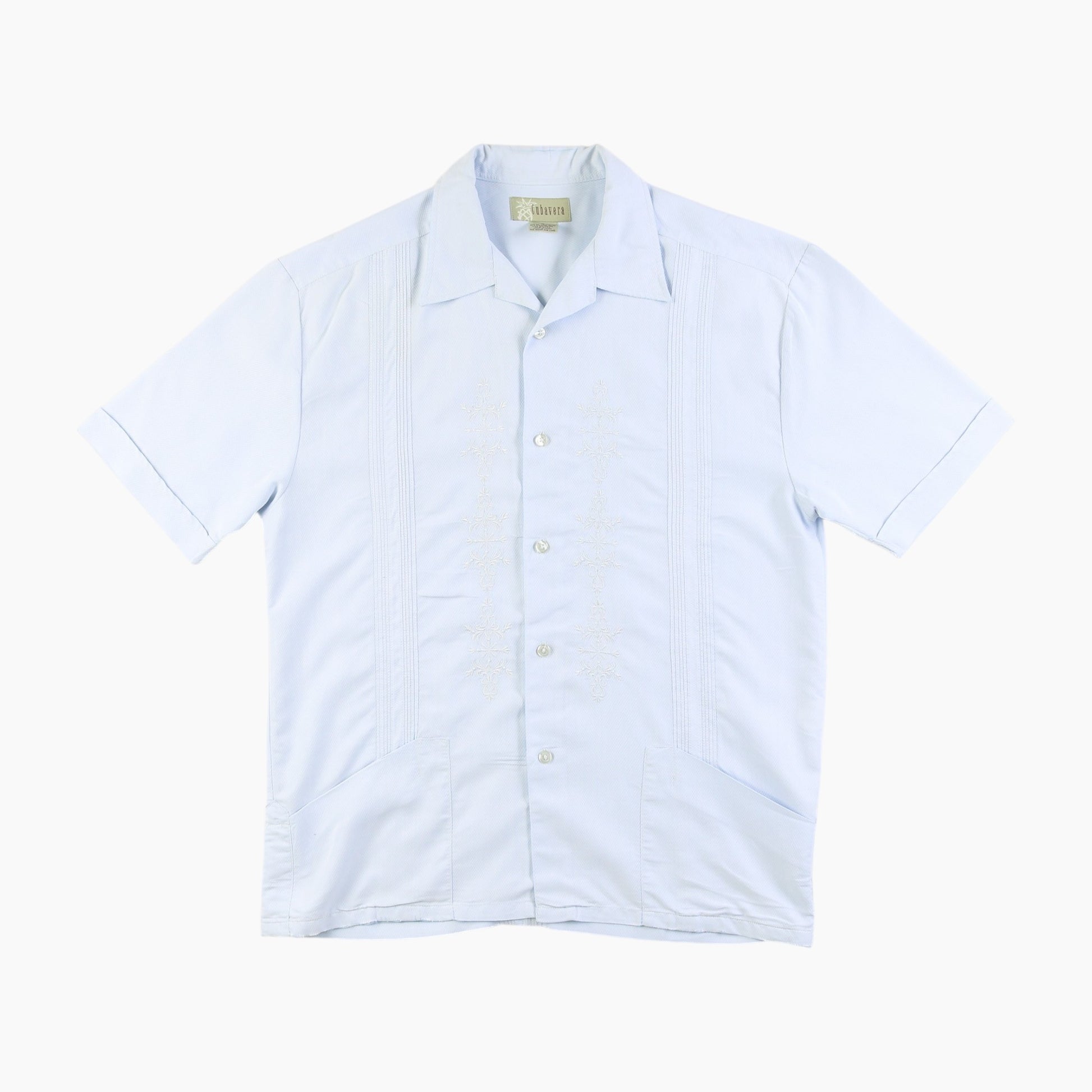 Vintage Cuban Guayabera Shirt