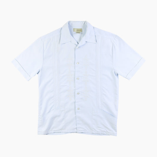 Vintage Cuban Guayabera Shirt