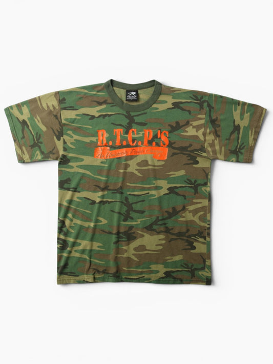 'R.T.C.P.S' Woodland Camouflage T-shirt