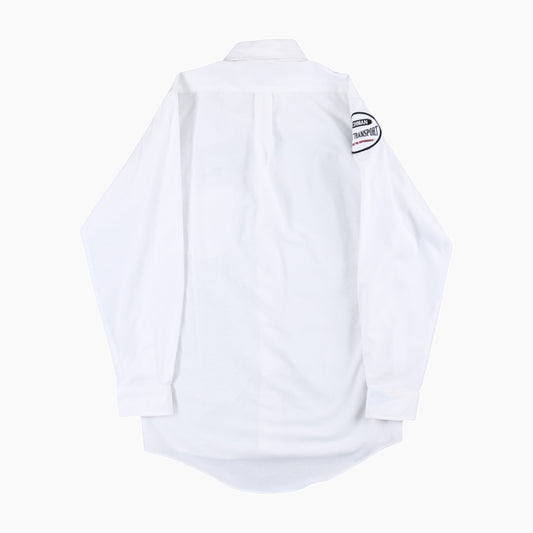 'Mayra' Vintage Garage Shirt - White