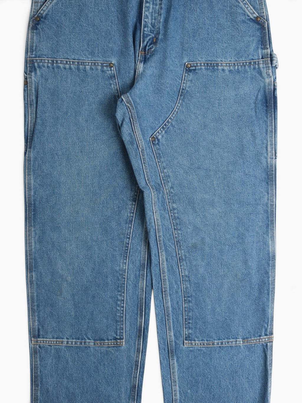 Vintage Double Knee Work Pants - Denim - 36/36