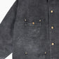 Traditional Chore Jacket - Washed Black - American Madness