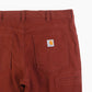 Vintage Carpenter Pants - Red - 36/34