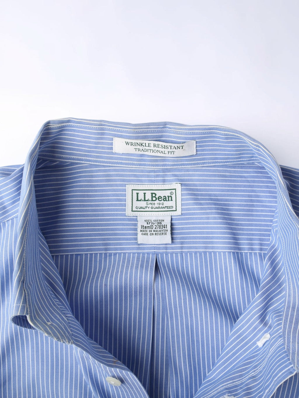 Vintage Shirt - Blue Stripe