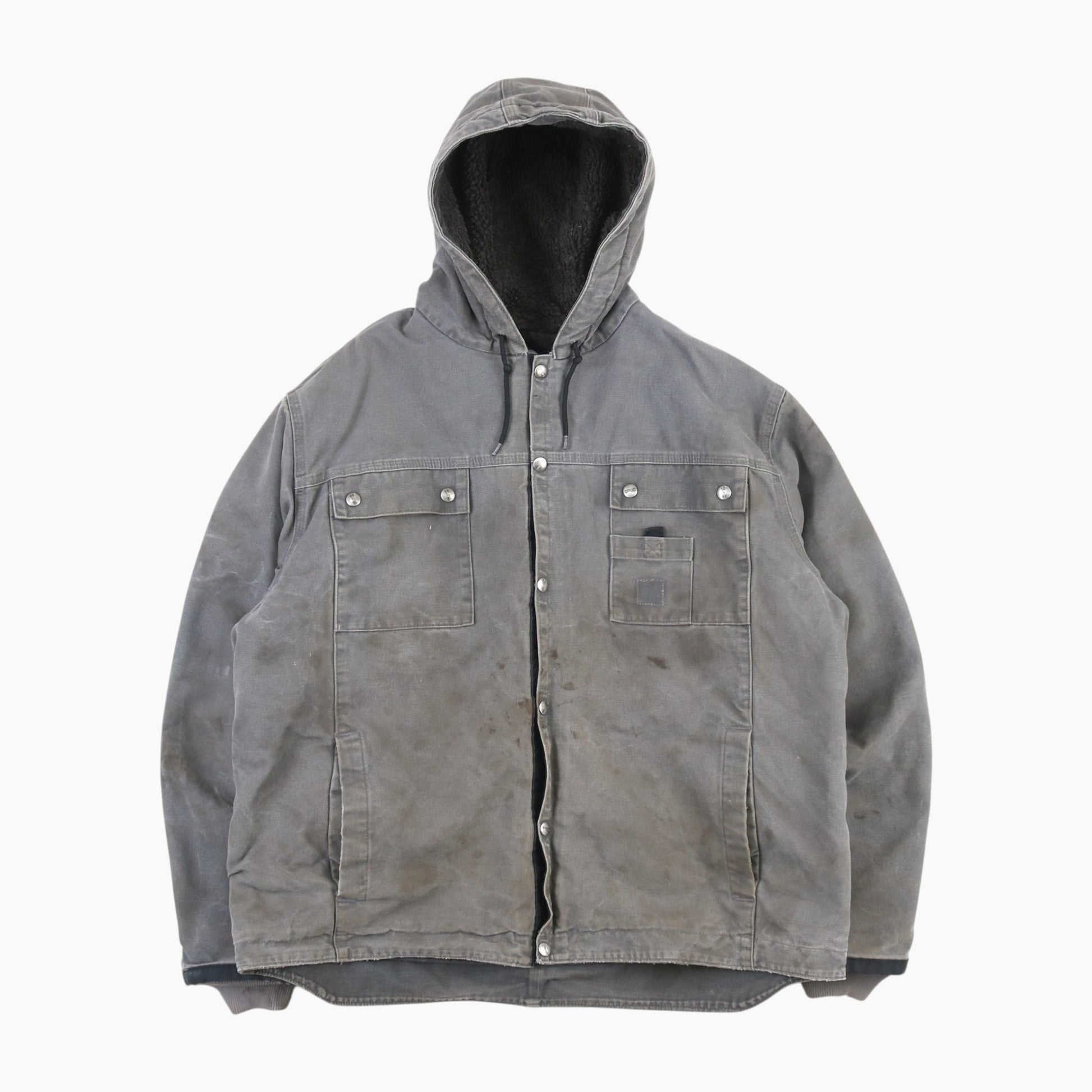 Hooded Active Jacket - Grey