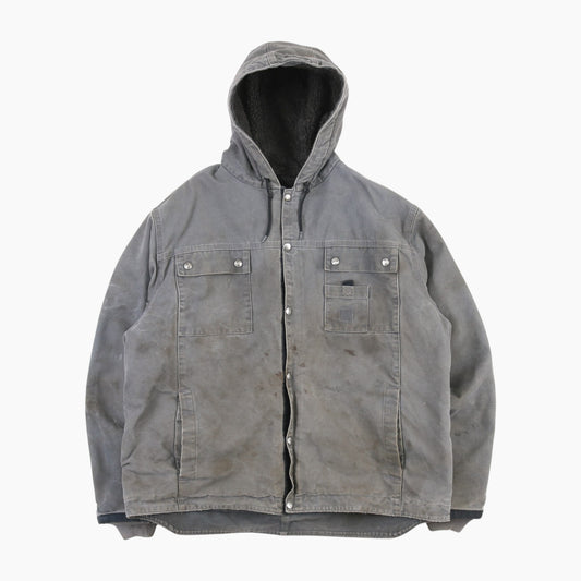Hooded Active Jacket - Grey