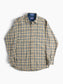 Vintage Flannel Shirt - Beige