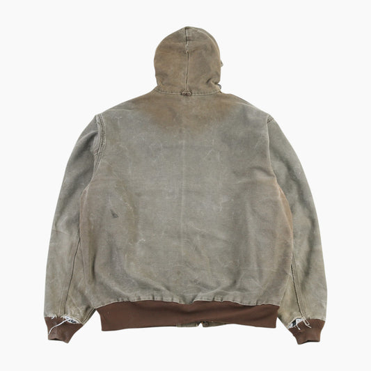 Active Hooded Jacket - Brown