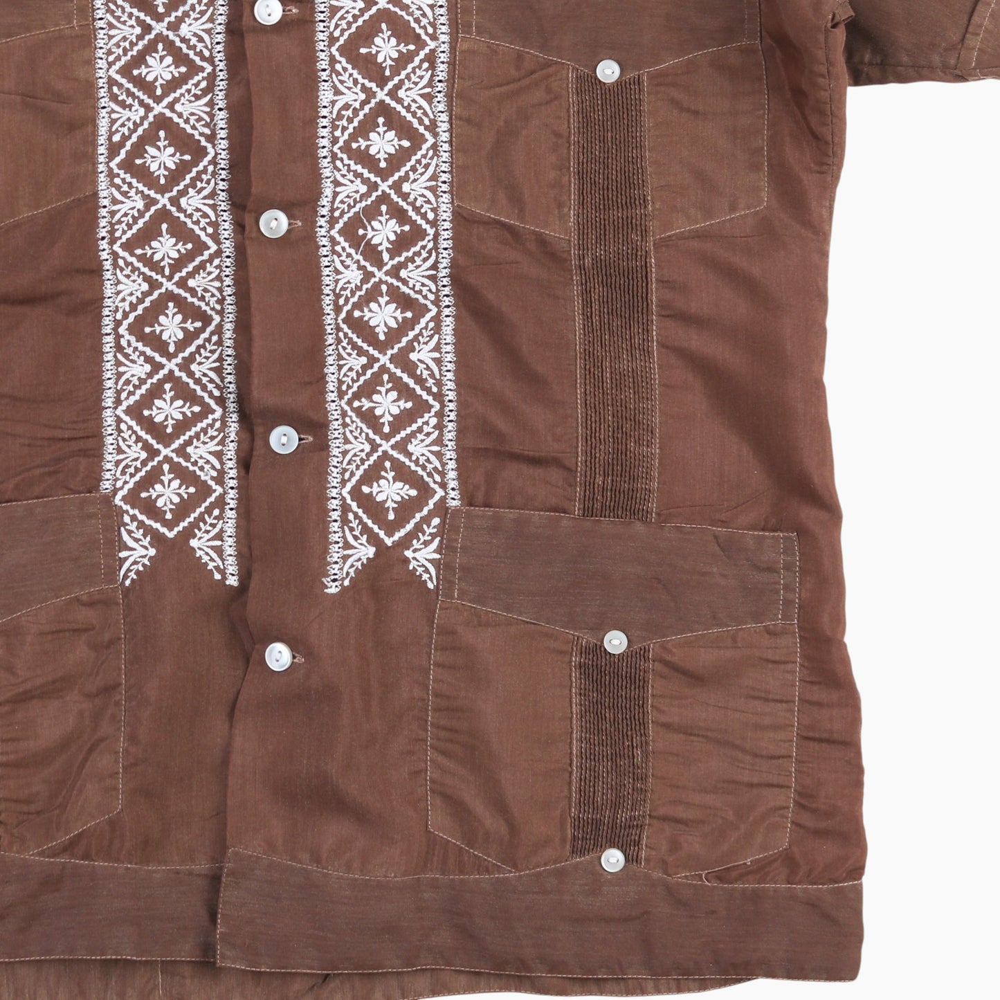 Vintage Cuban Guayabera Shirt
