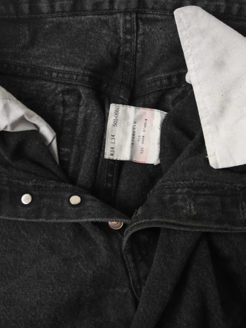 Vintage Made In USA 501 Jeans - 34/33