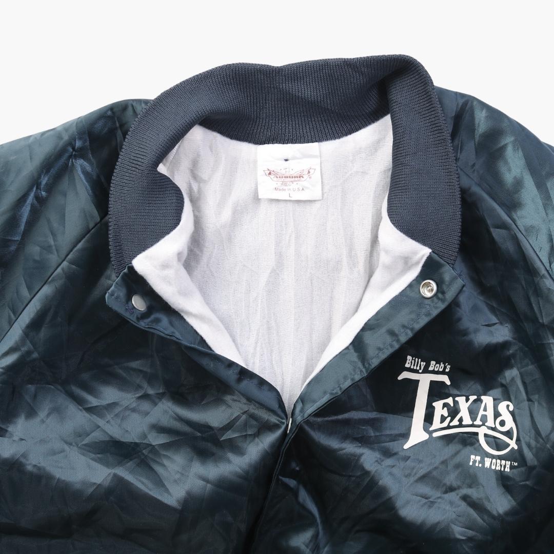 Vintage 'Billy Bobs Texas' Satin Bomber Jacket - American Madness