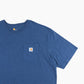 Pocket T-shirt - Blue