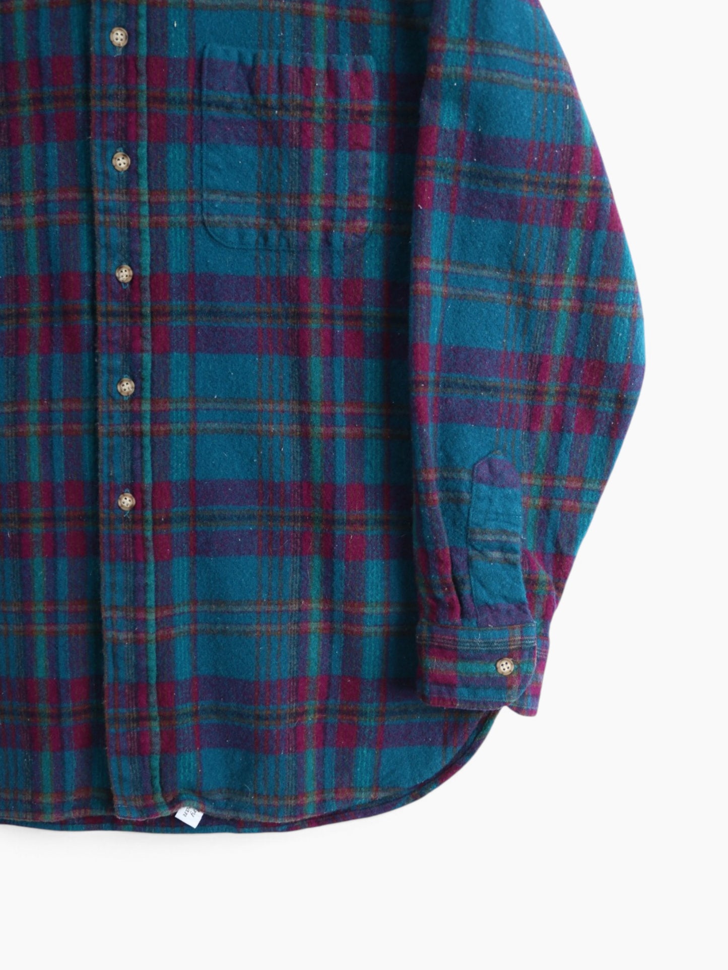 Vintage Flannel Shirt - Blue