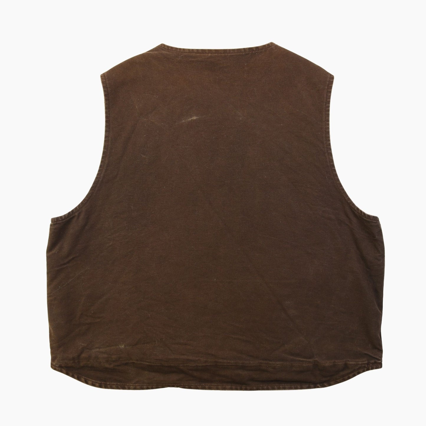 Lined Vest - Washed Brown