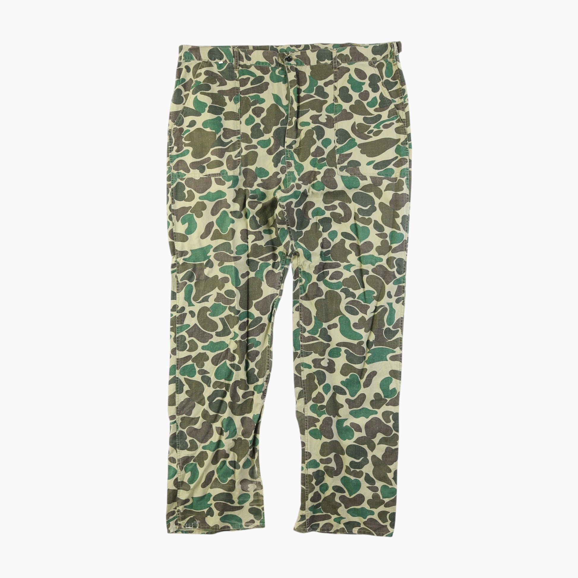 Vintage Frog Camo Hunting Trousers