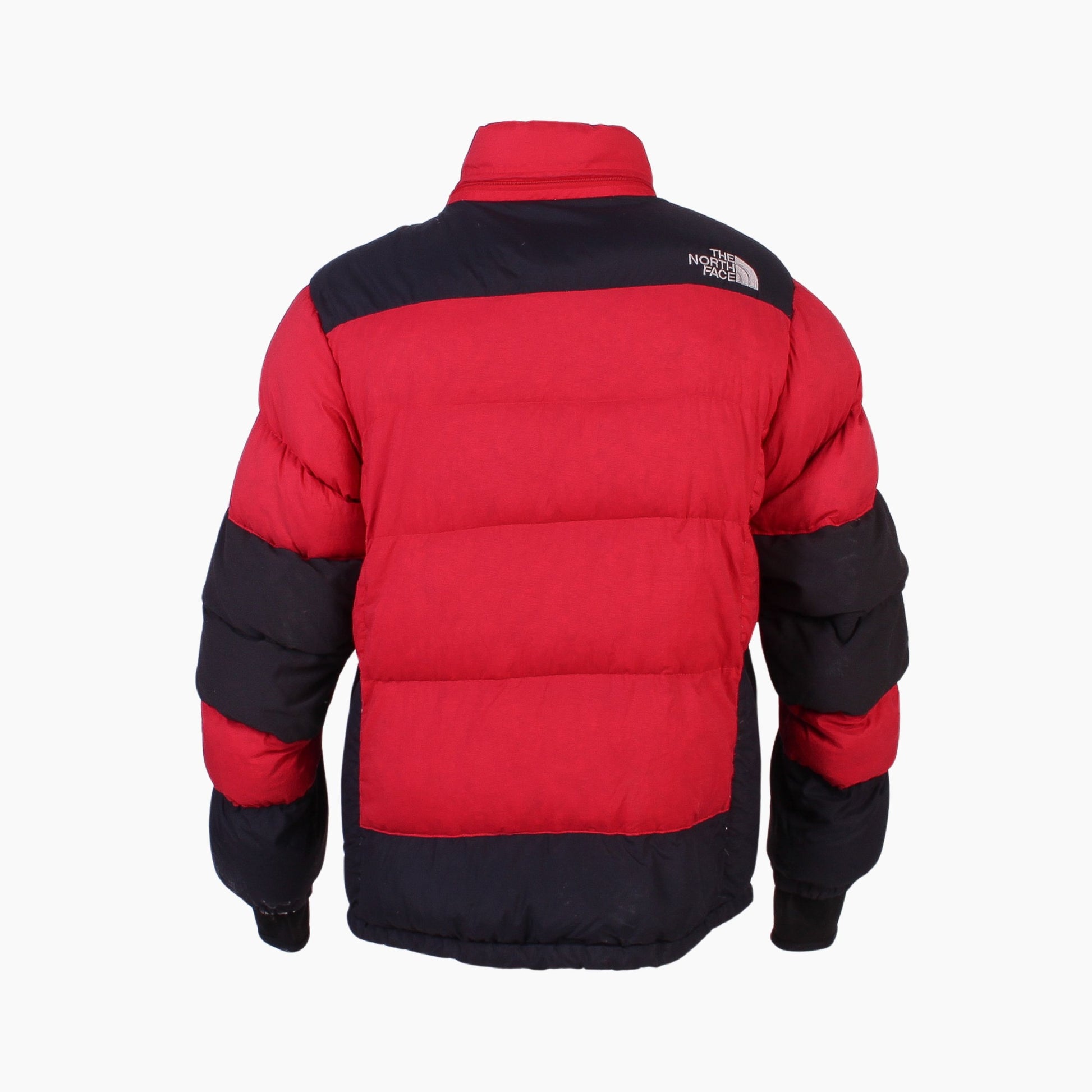 North face red hot sale and black puffer jacket