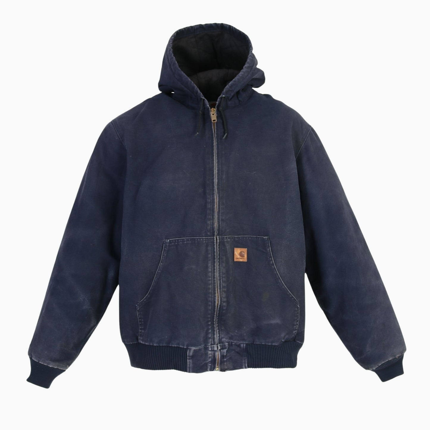 Active Hooded Jacket - Washed Navy