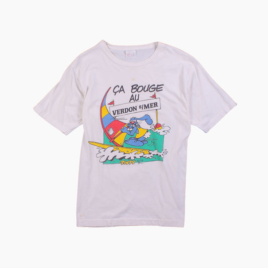 Vintage 'Ca Bouge au Verdon' T-Shirt - American Madness