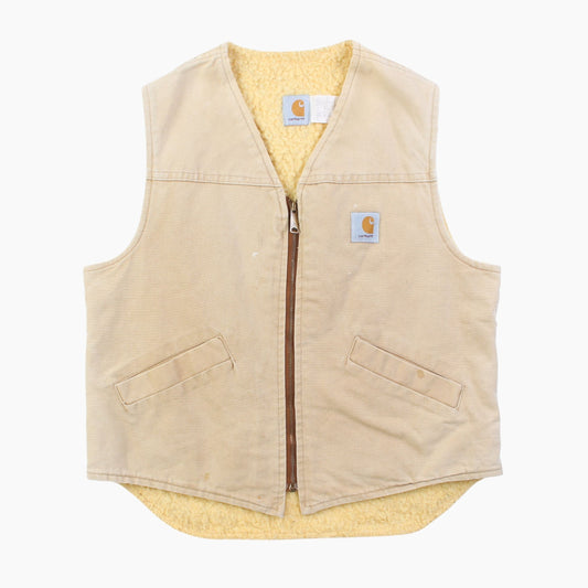 Lined Vest - Washed Sand