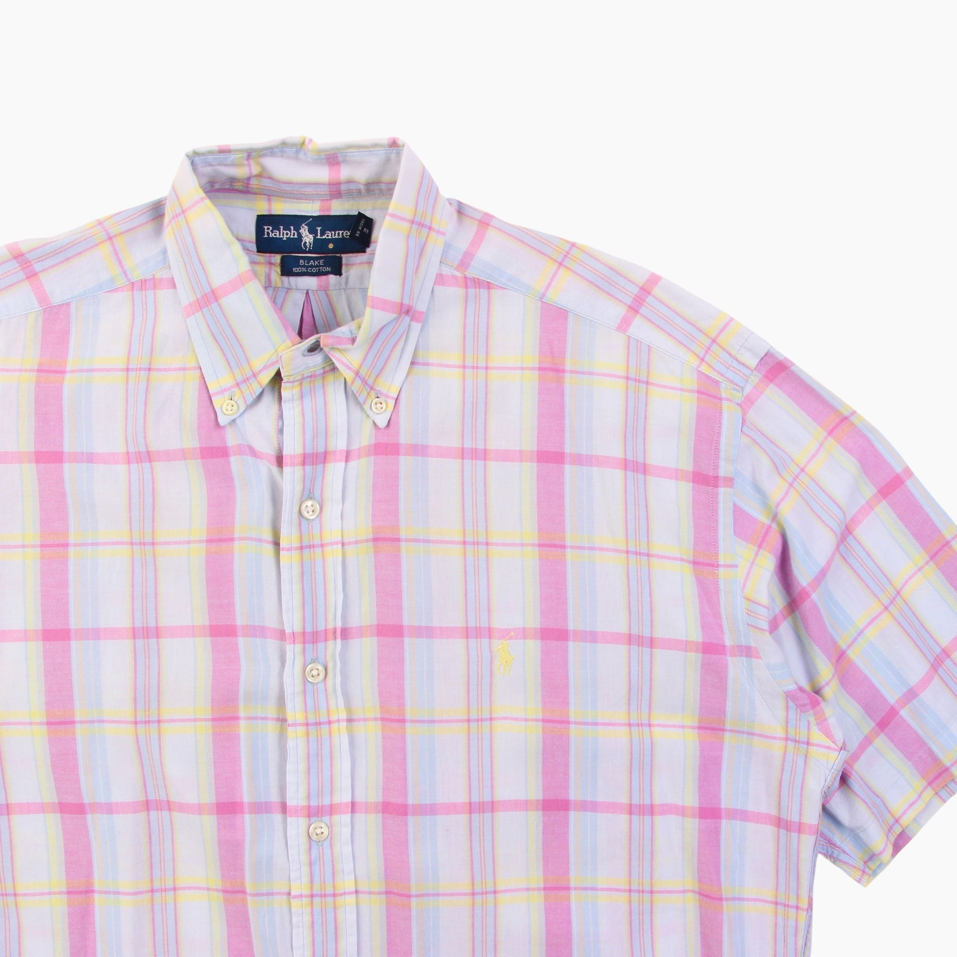 Vintage Shirt - Pink Check - American Madness