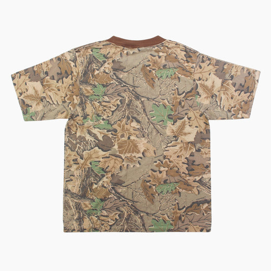 Vintage 'Real Tree Camo' All Over Print T-Shirt