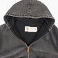 Active Hooded Jacket - Washed Black