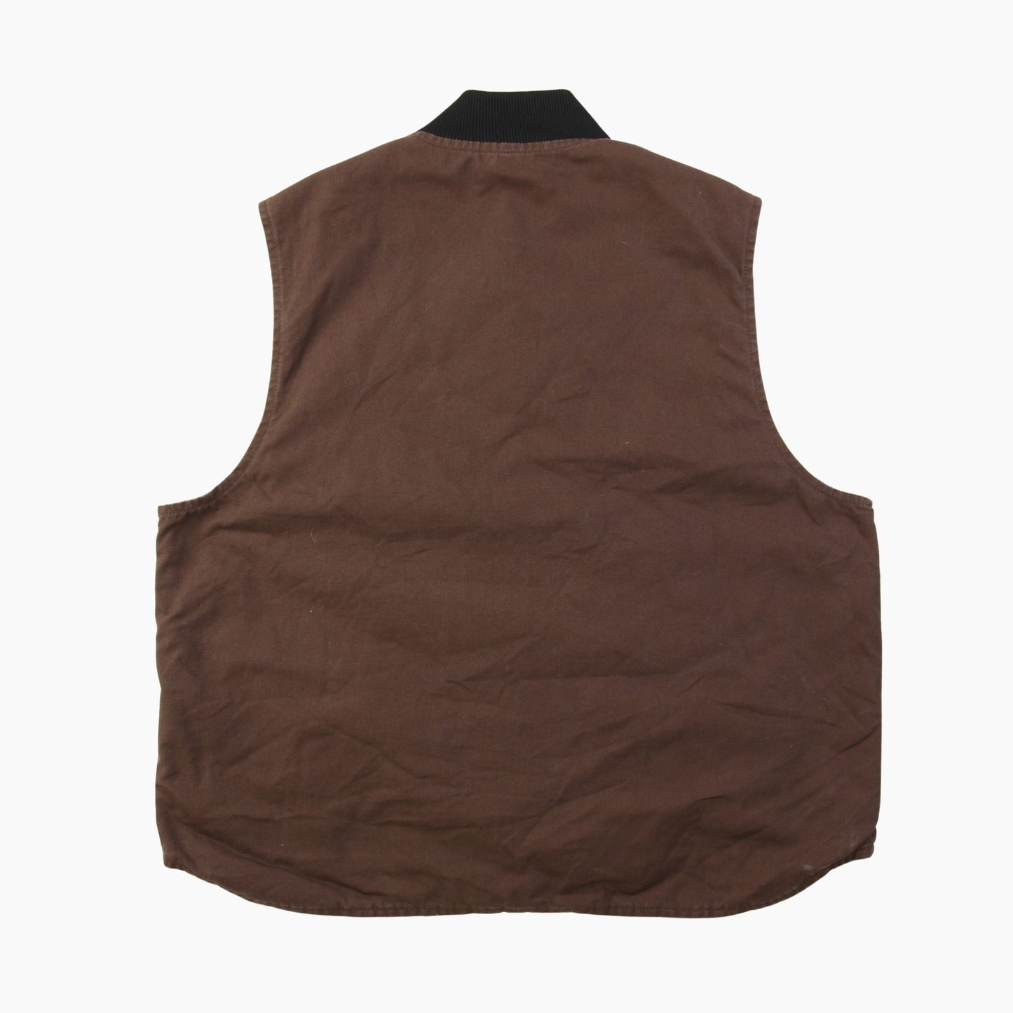 Lined Vest - Washed Brown