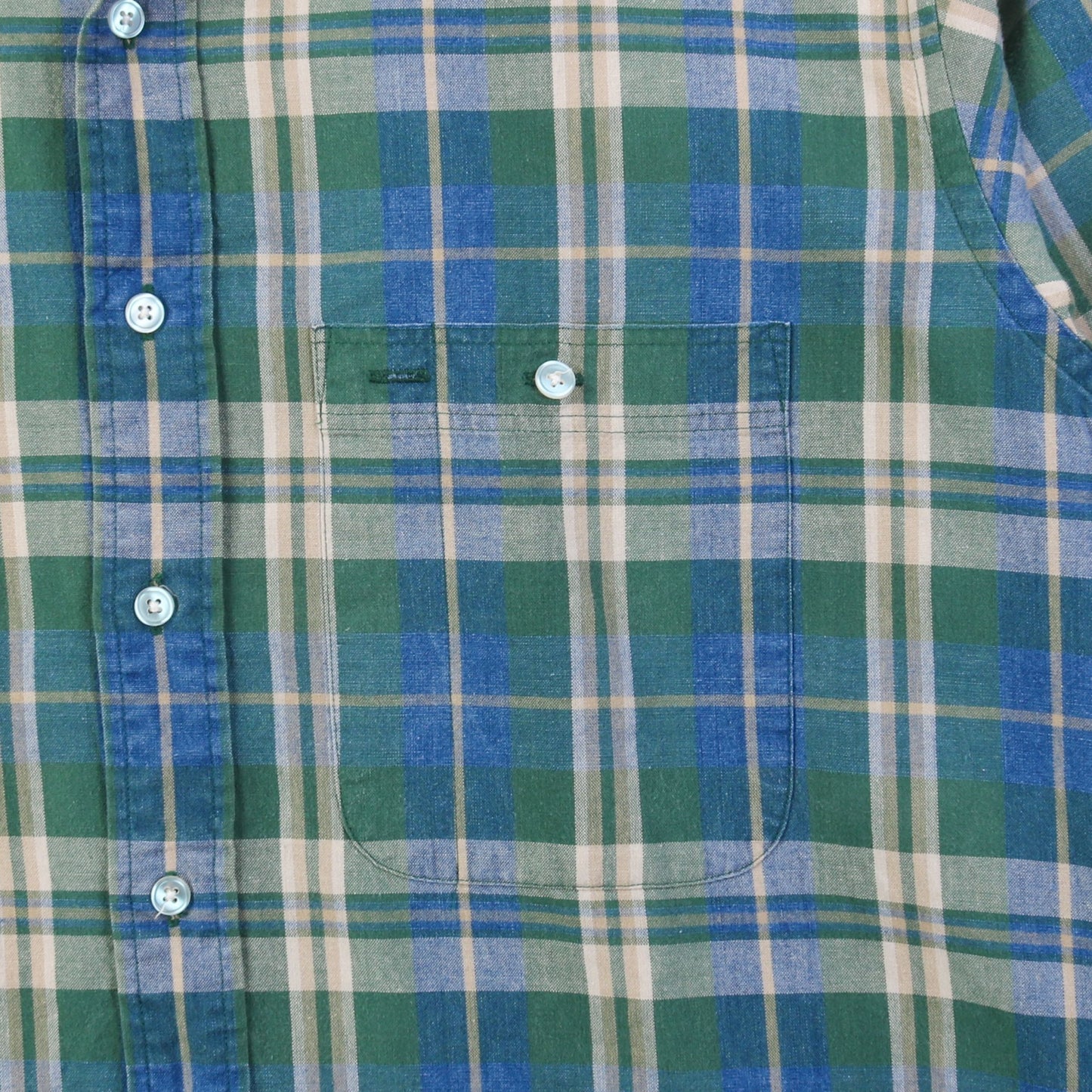 Vintage Shirt - Green Check - American Madness