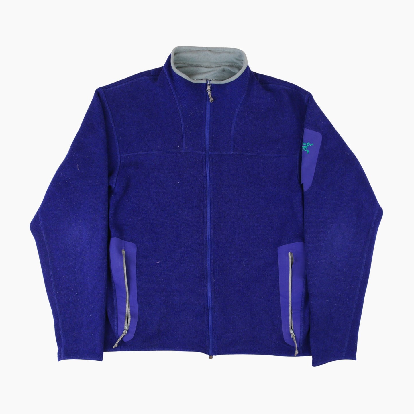 Full Zip Covert Cardigan - Indigo