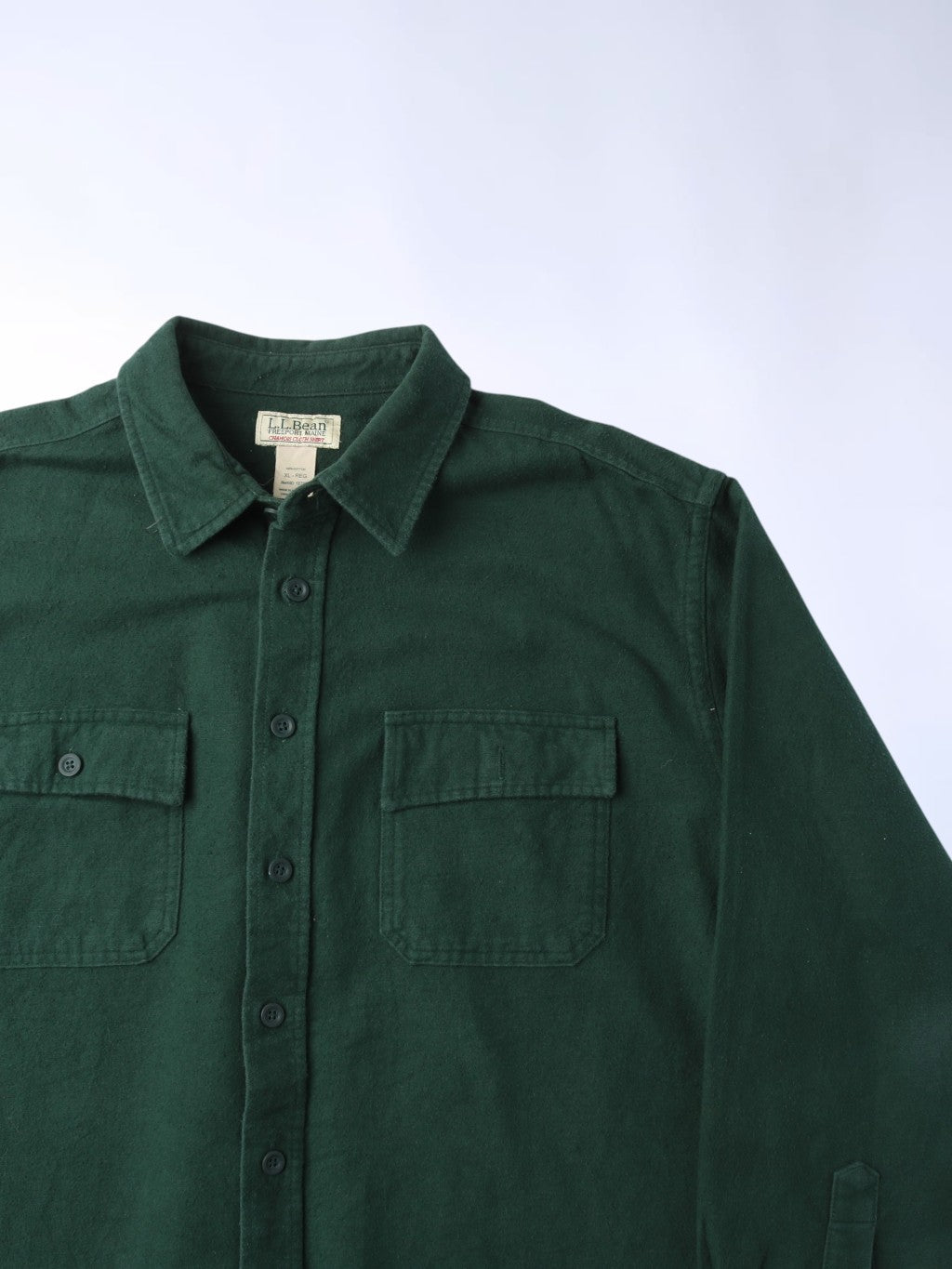 Vintage Chamois Shirt - Green