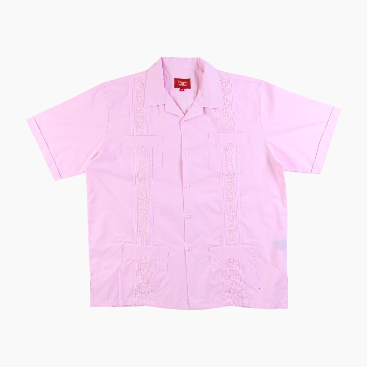 Vintage Cuban Guayabera Shirt